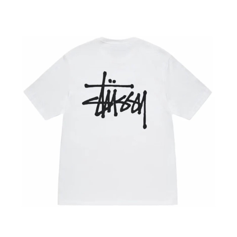 Stüssy T-shirt Stüssy Basic White Wit