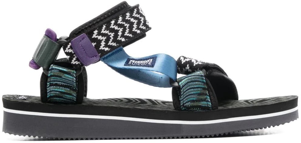 Suicoke Missoni X  Depa Sandals Zwart