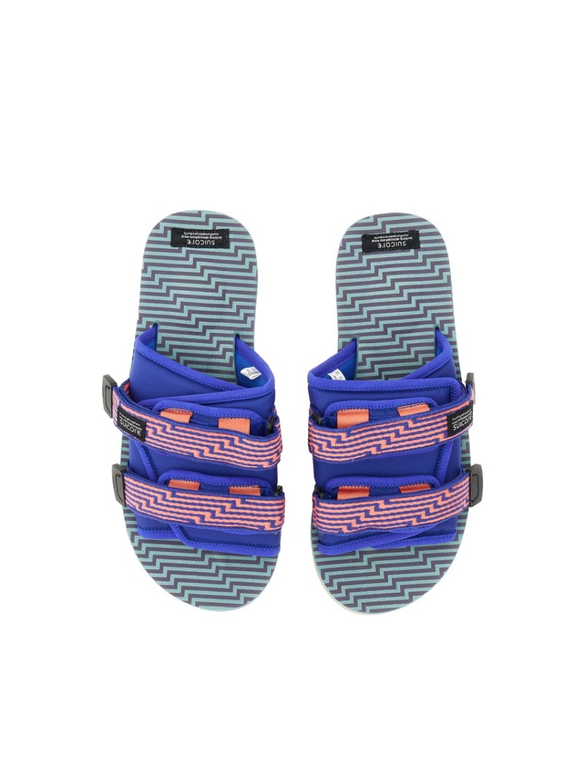 Suicoke Padded Nylon Slipper With Adjustable Straps Divers
