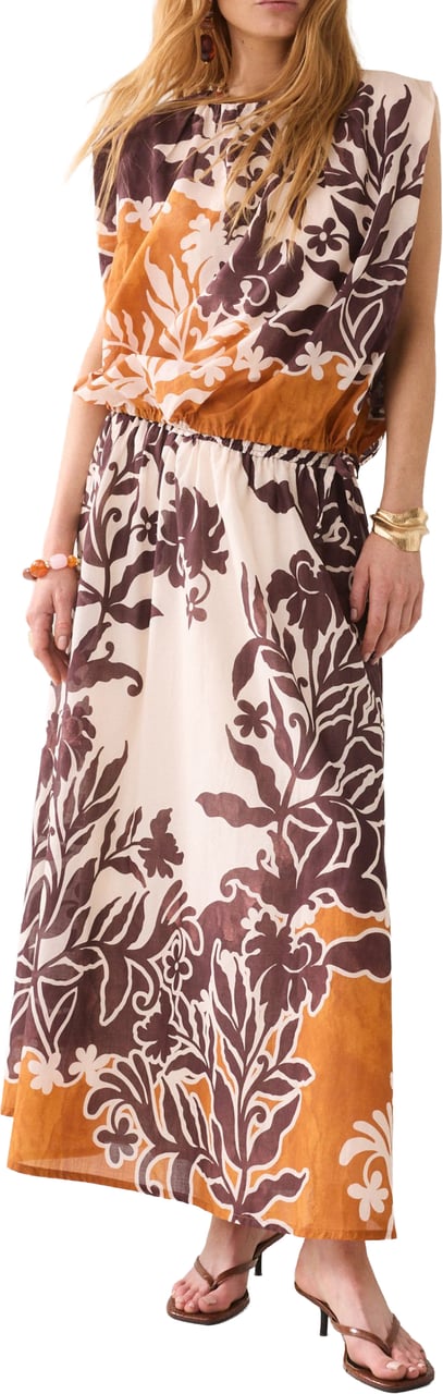Summum Summum Top Border Print Double  Multicolor 2s3479-12453 Divers