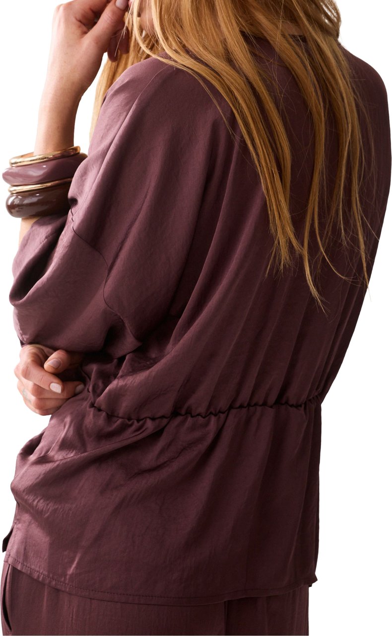 Summum Summum Top Silky Touch Bordeaux 2s3506-11817 Rood