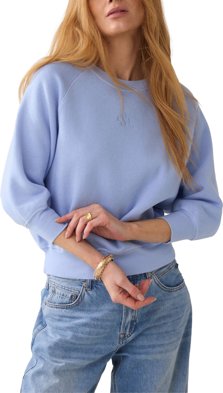 Summum Jersey Fade-out Sweat Donkerblauw 3s5271-30704 Blauw