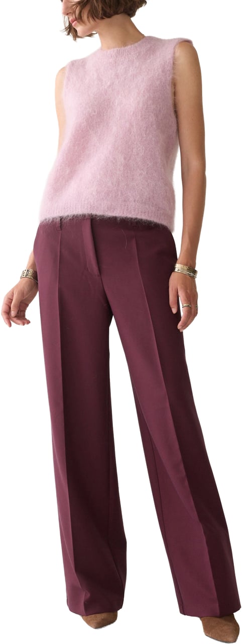 Summum Trousers Foam Uni Pantalons Bordeaux 4s2369-11680 Rood