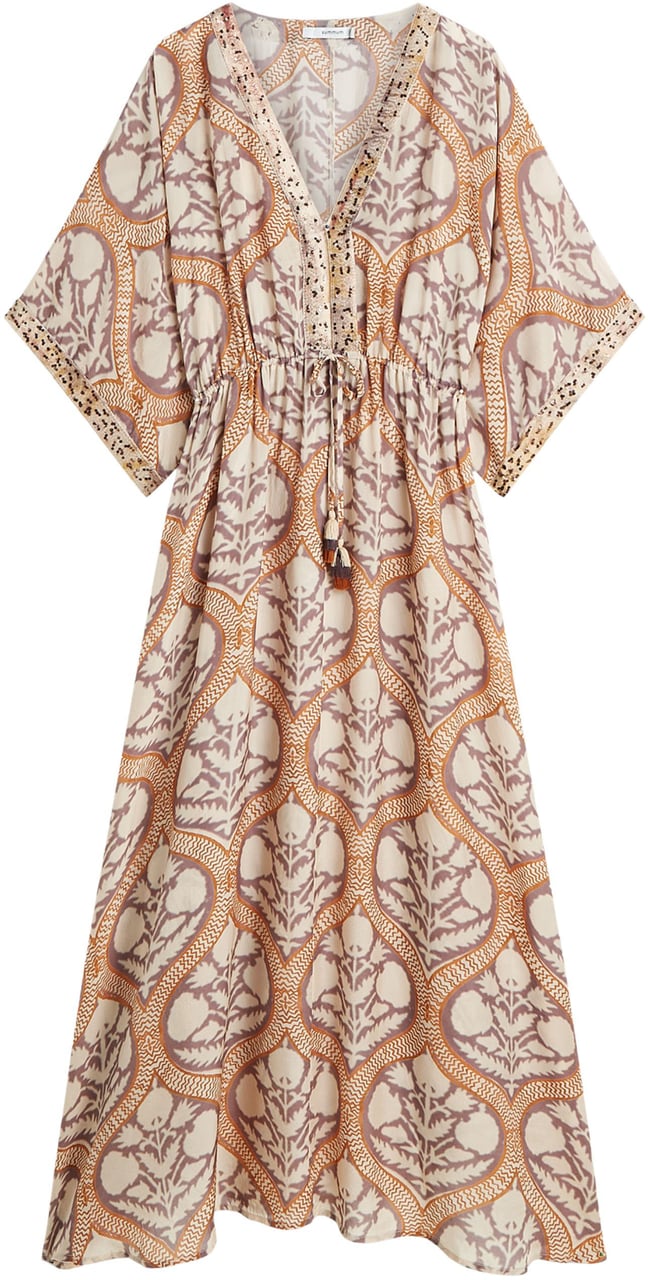 Summum Dress Art Deco Print Multicolor 5s1604-12121 Divers