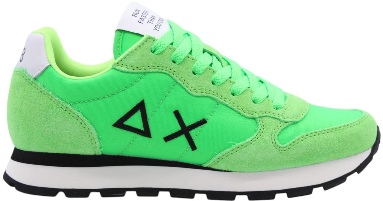 SUN68 Sneaker Green Groen
