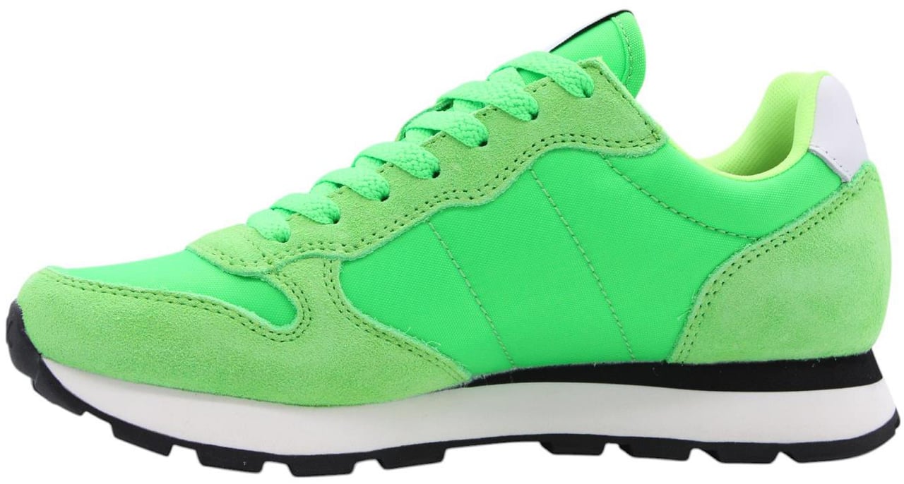 SUN68 Sneaker Green Groen