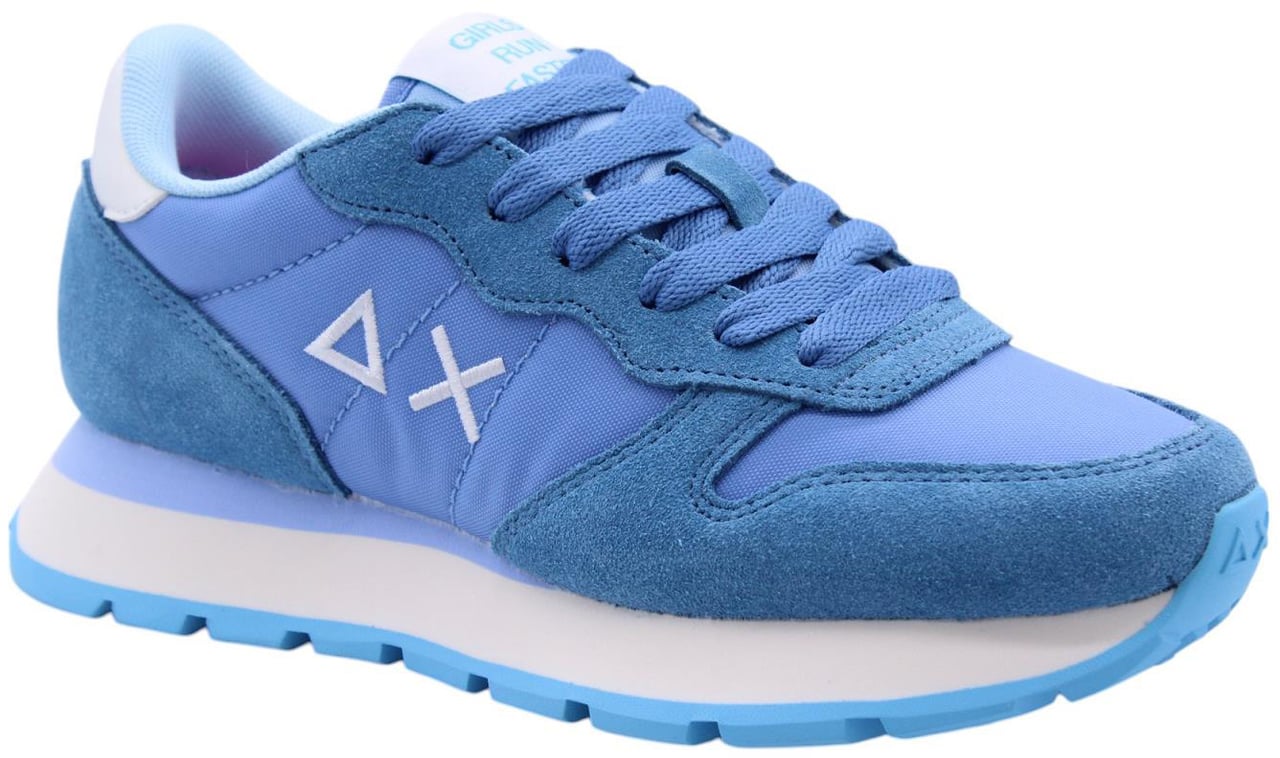 SUN68 Sneaker Blue Blauw