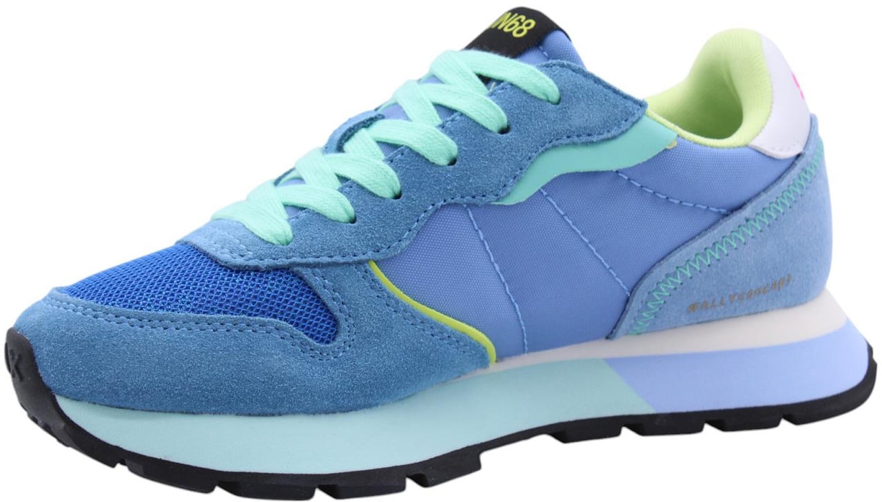 SUN68 Sneaker Blue Blauw