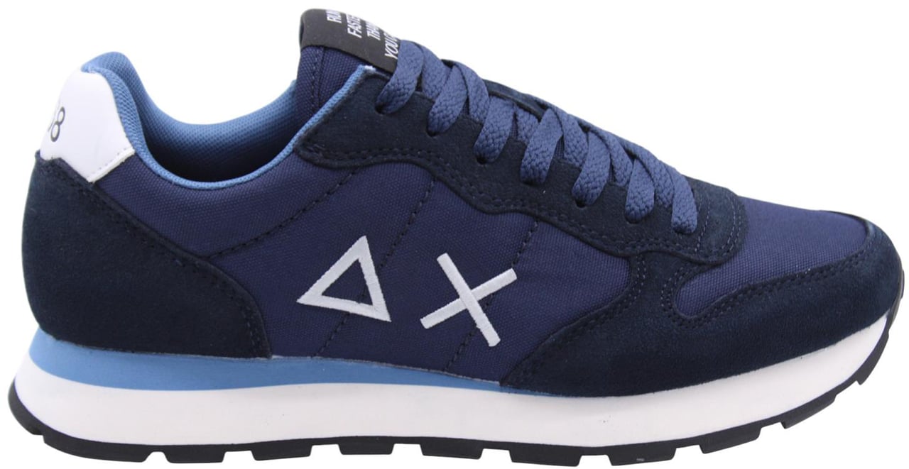 SUN68 Sneaker Blue Blauw