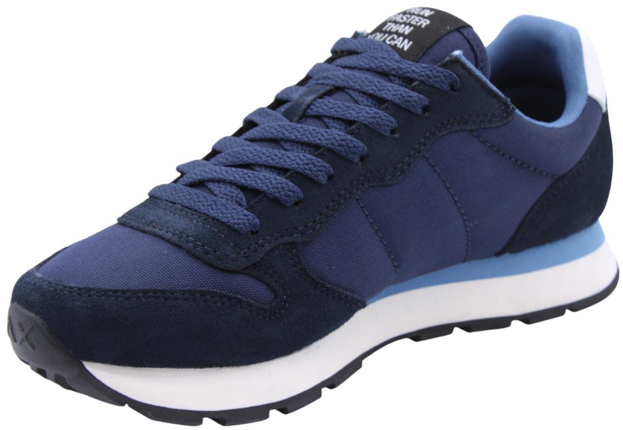SUN68 Sneaker Blue Blauw