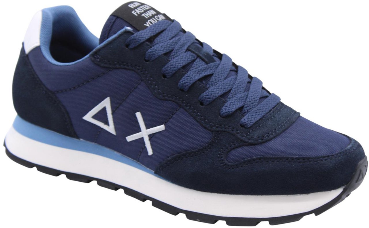 SUN68 Sneaker Blue Blauw
