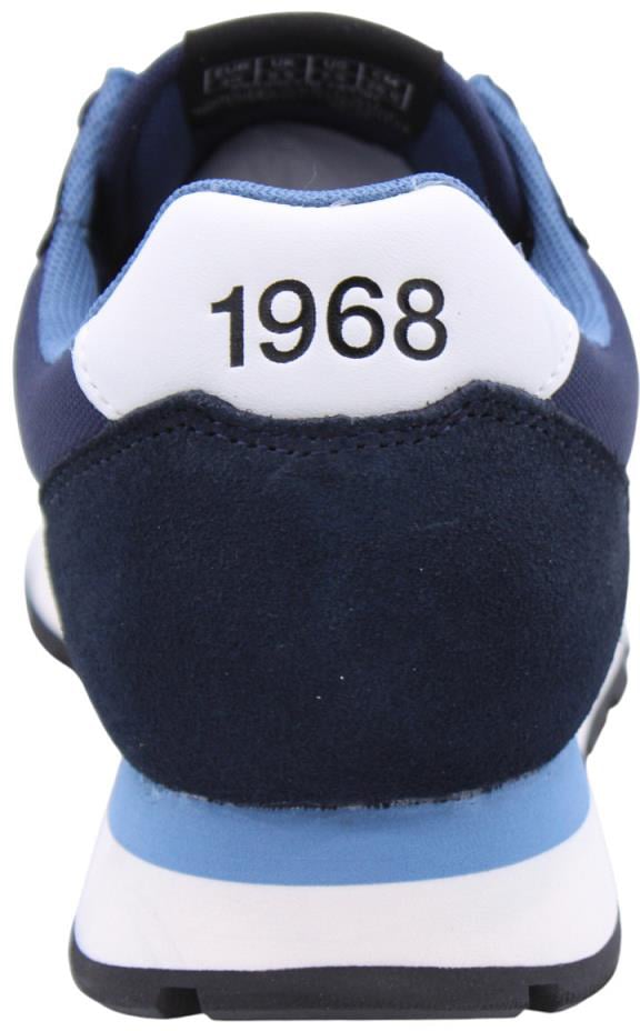 SUN68 Sneaker Blue Blauw