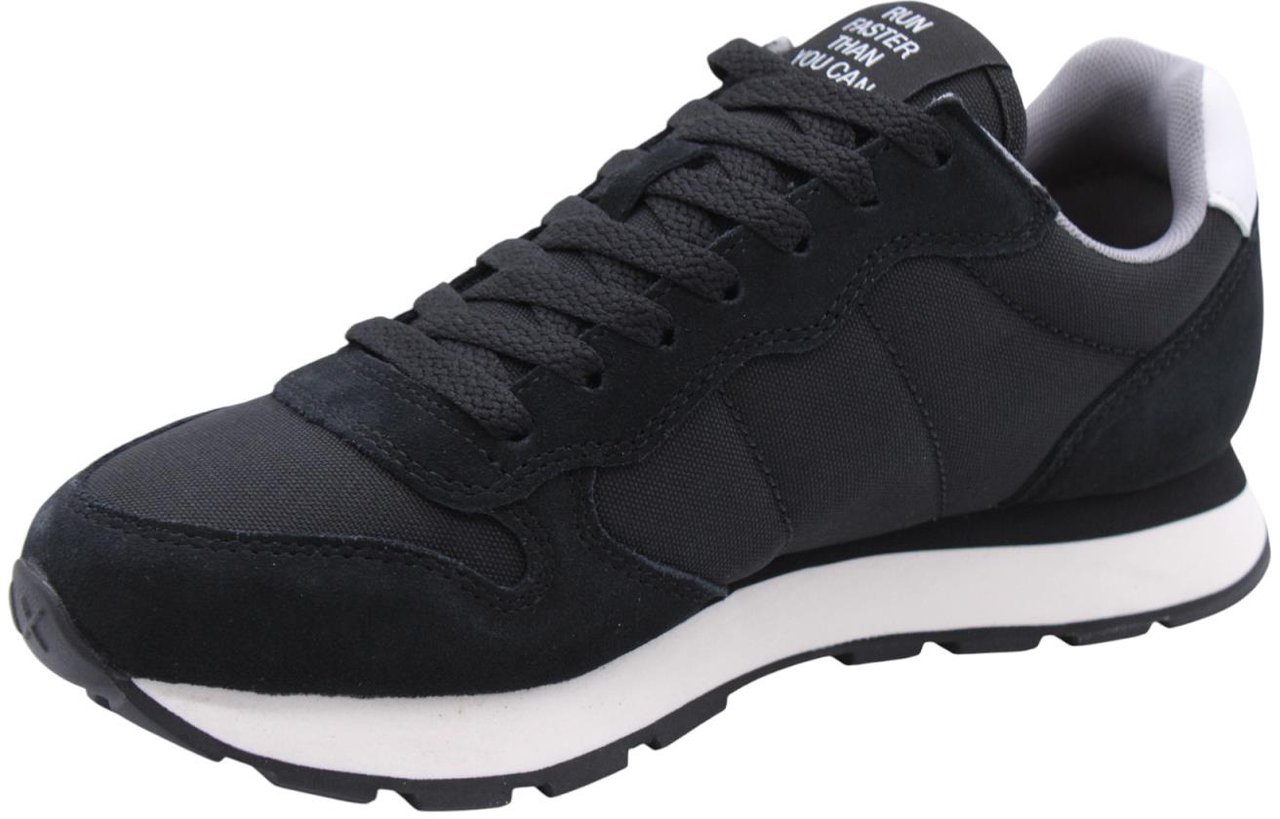 SUN68 Sneaker Black Zwart