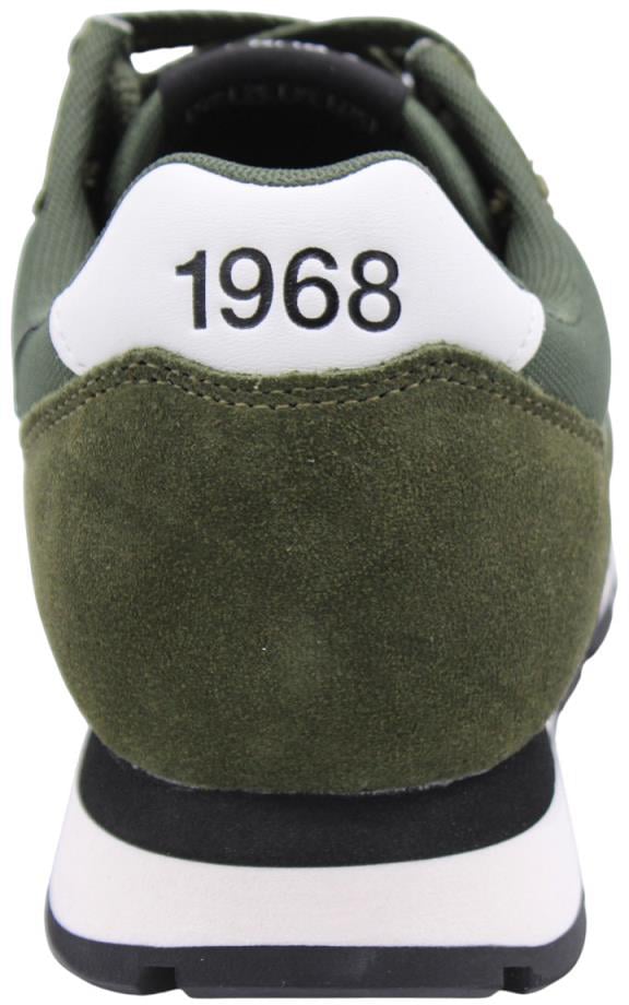 SUN68 Sneaker Green Groen