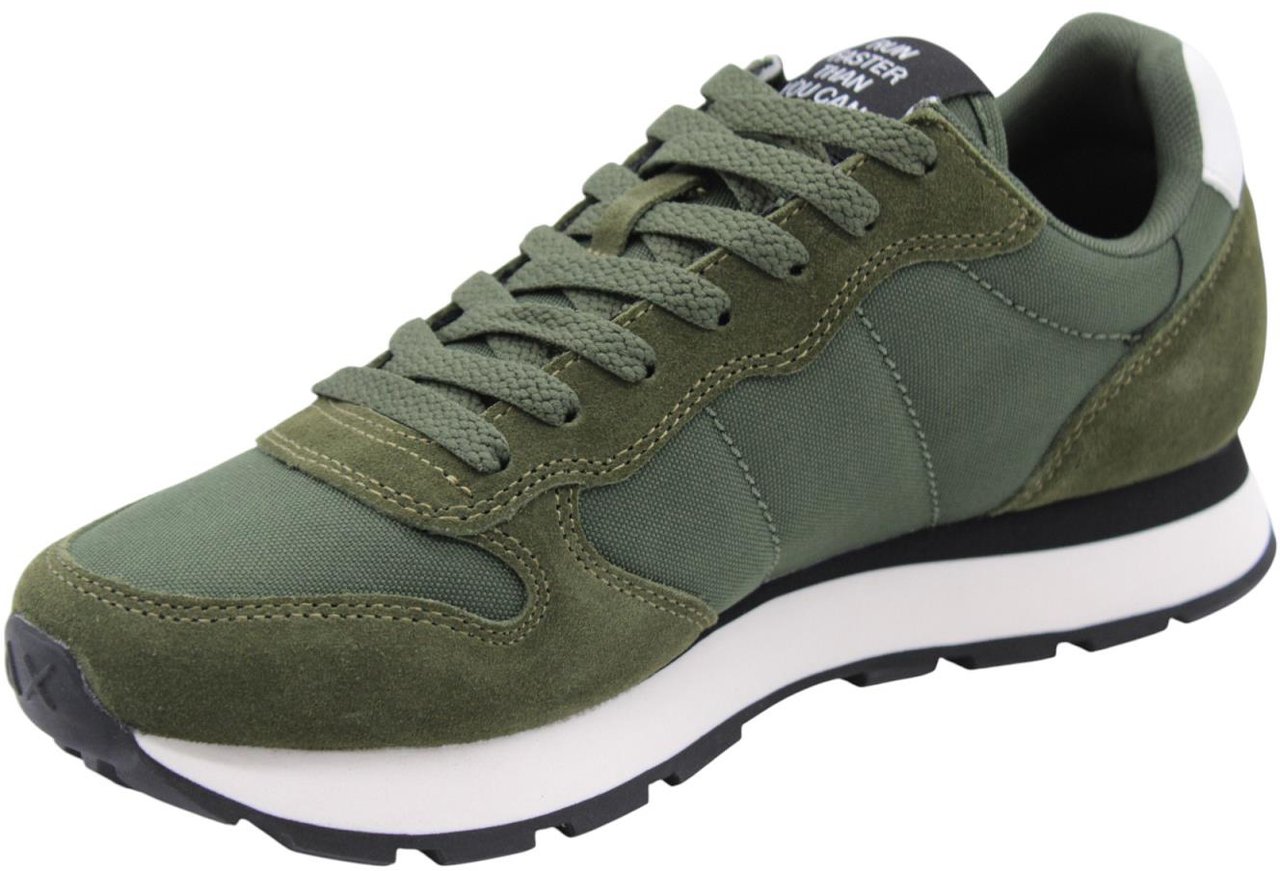 SUN68 Sneaker Green Groen