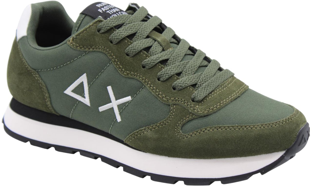 SUN68 Sneaker Green Groen