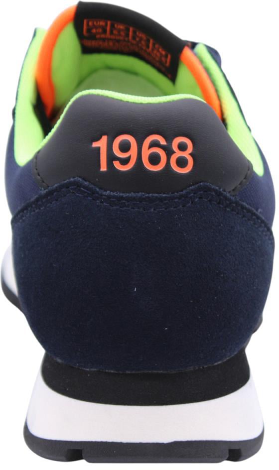 SUN68 Sneaker Blue Blauw