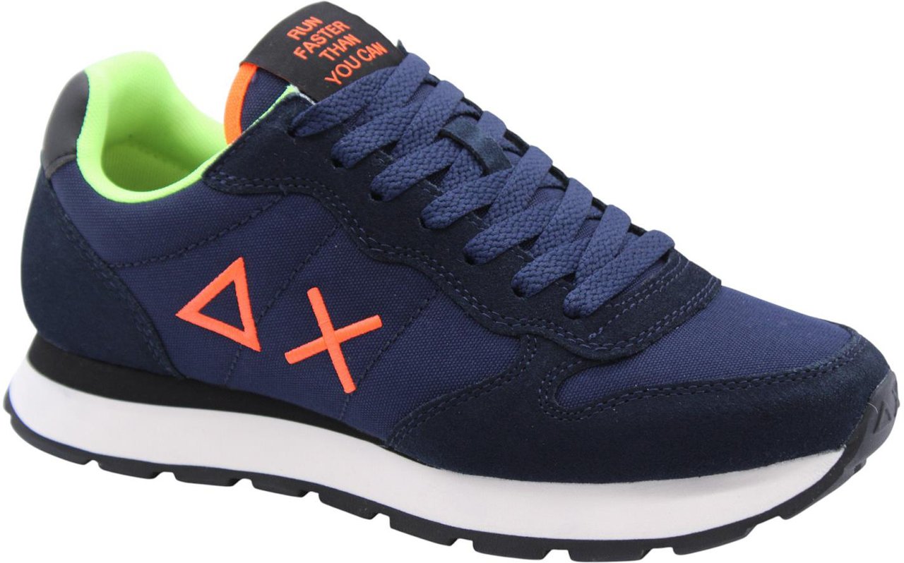 SUN68 Sneaker Blue Blauw