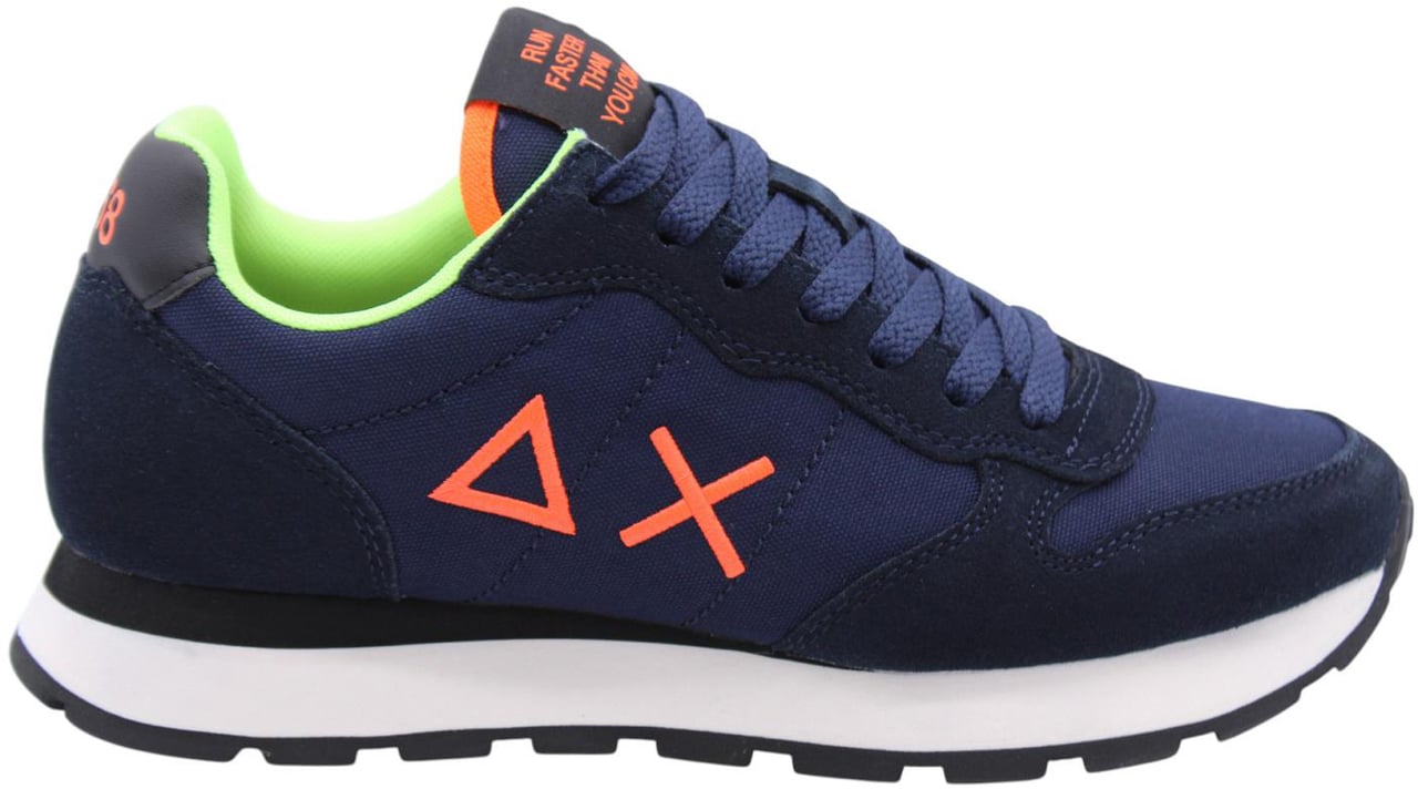SUN68 Sneaker Blue Blauw