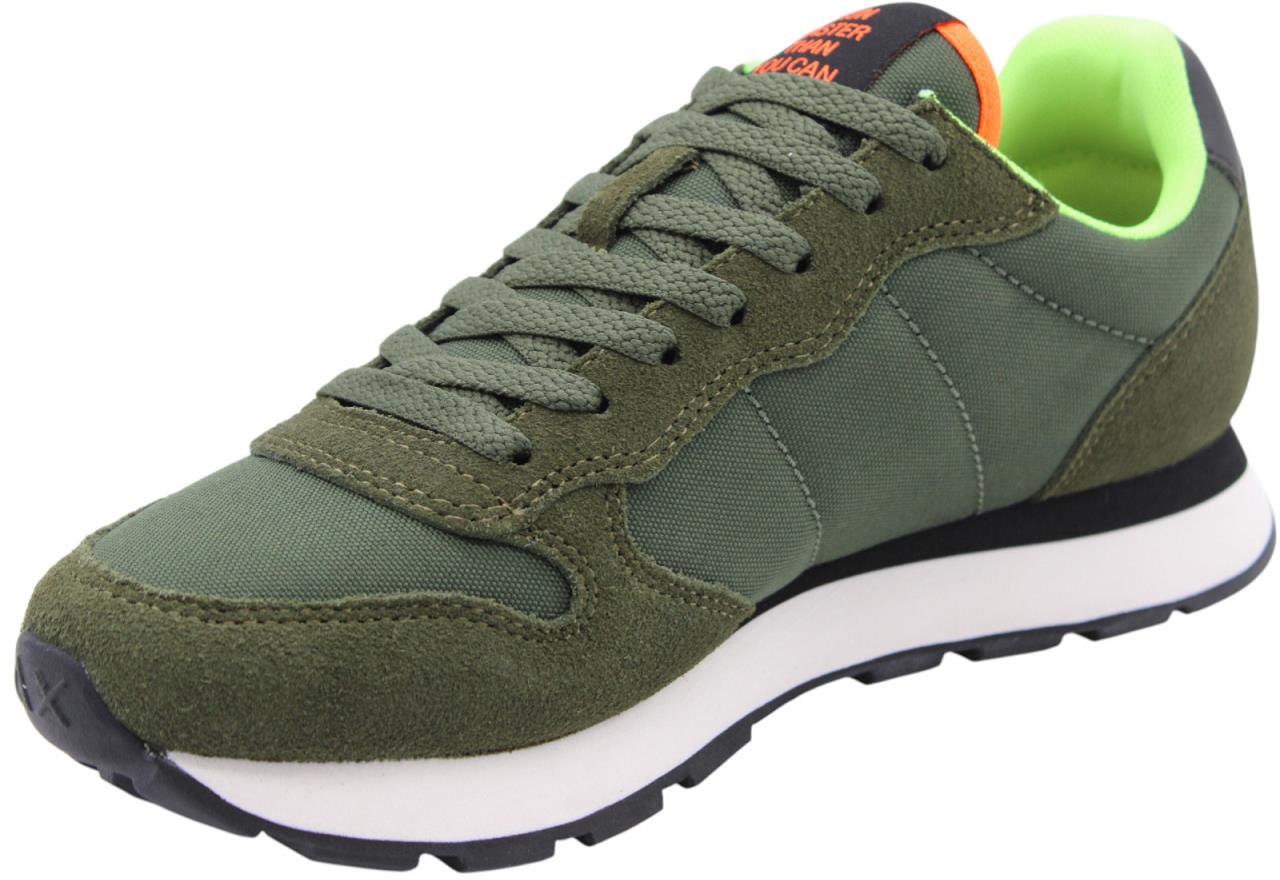 SUN68 Sneaker Green Groen