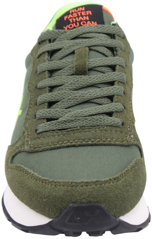 SUN68 Sneaker Green Groen
