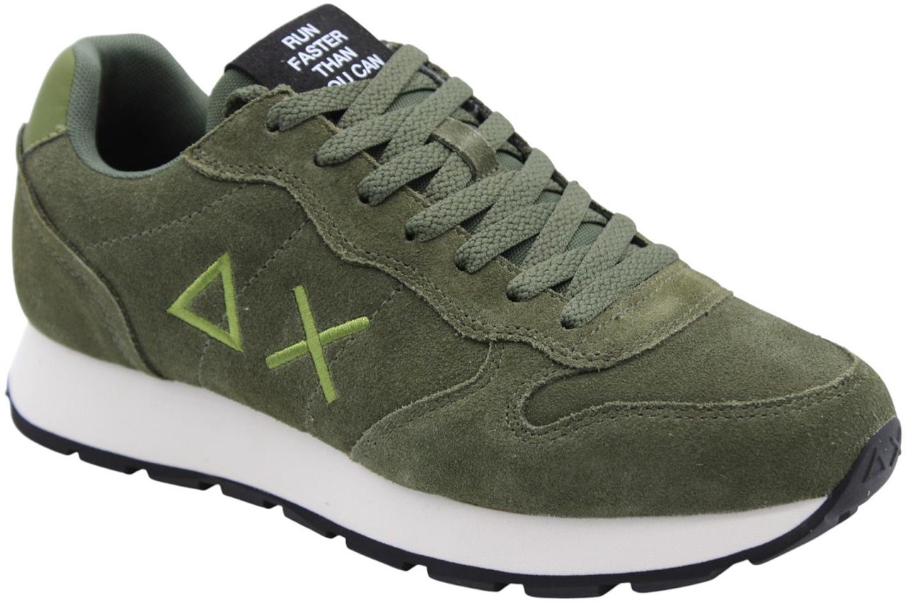 SUN68 Sneaker Green Groen