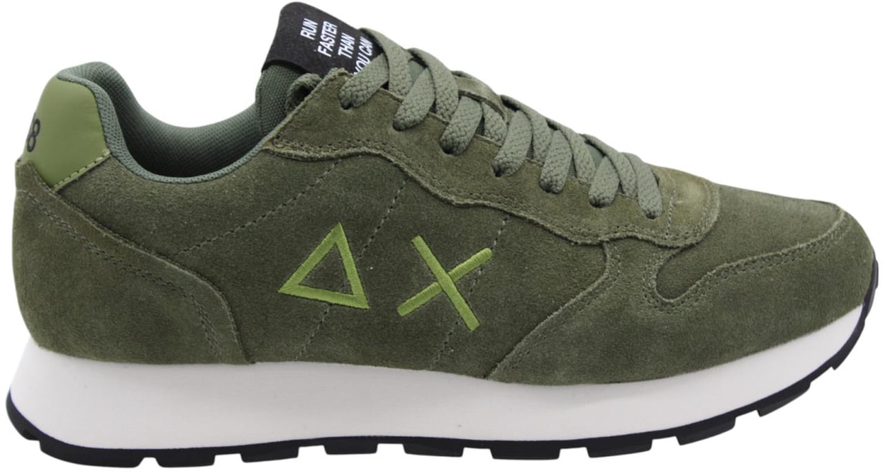 SUN68 Sneaker Green Groen