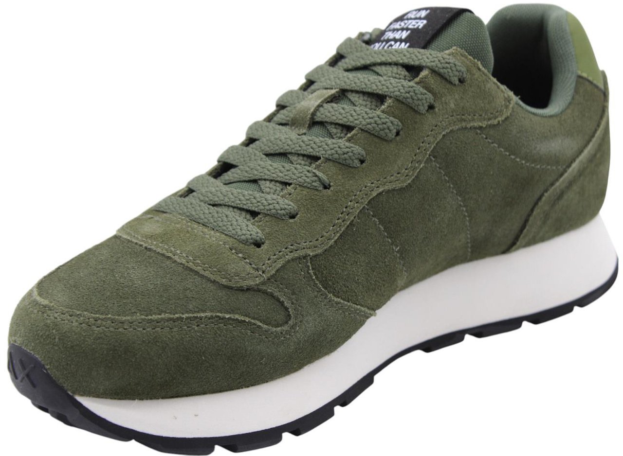 SUN68 Sneaker Green Groen