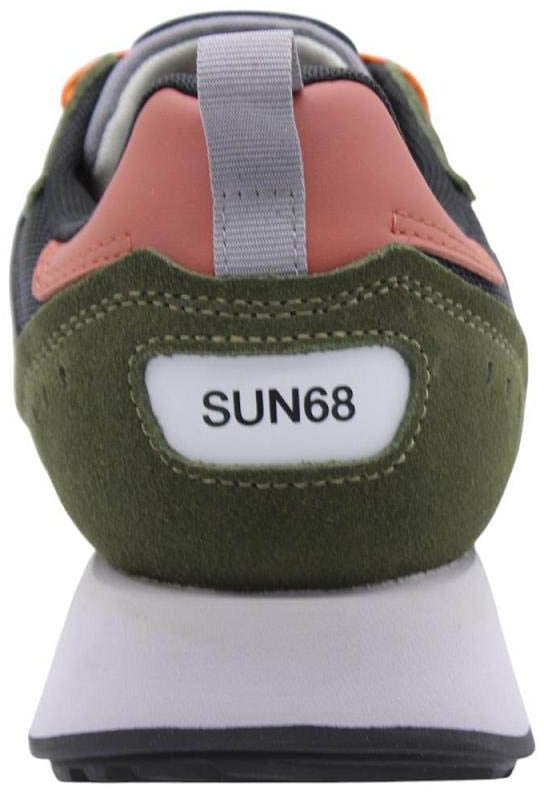 SUN68 Sneaker Green Groen