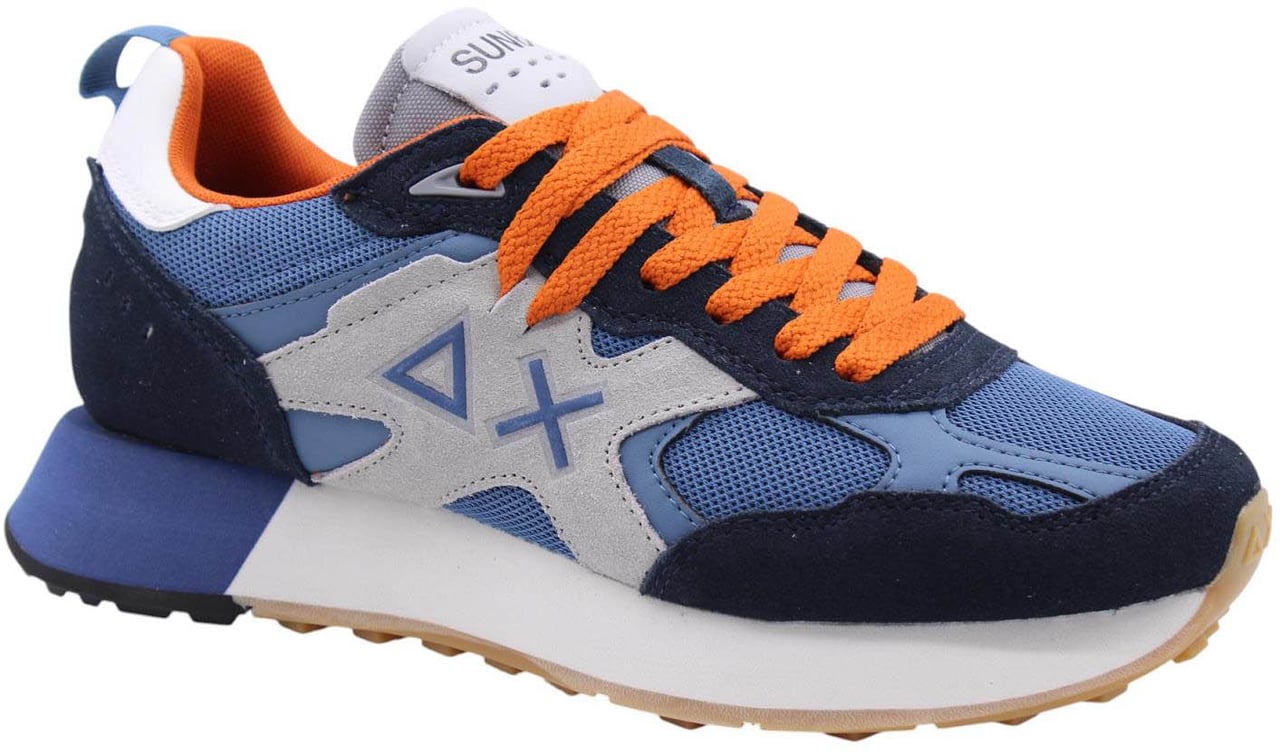 SUN68 Sneaker Blue Blauw