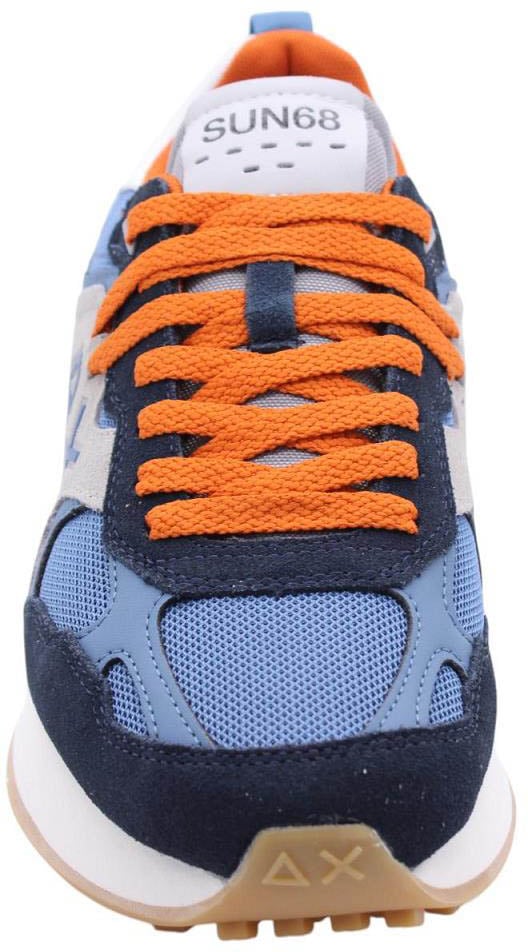 SUN68 Sneaker Blue Blauw
