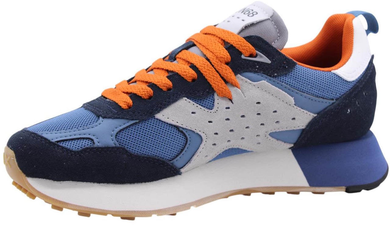 SUN68 Sneaker Blue Blauw