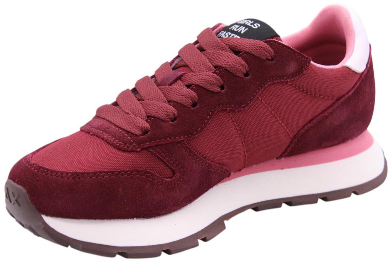 SUN68 Sneaker Red Rood