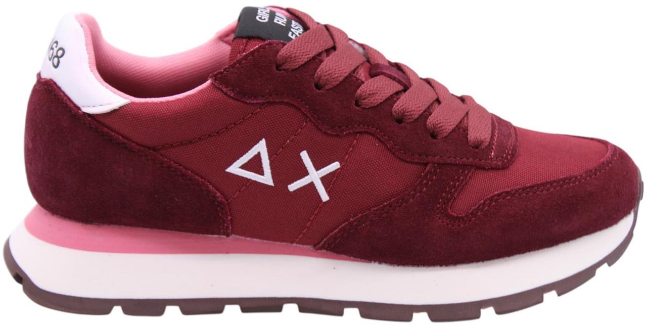 SUN68 Sneaker Red Rood