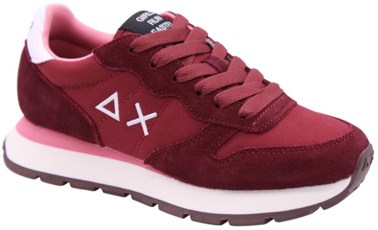 SUN68 Sneaker Red Rood