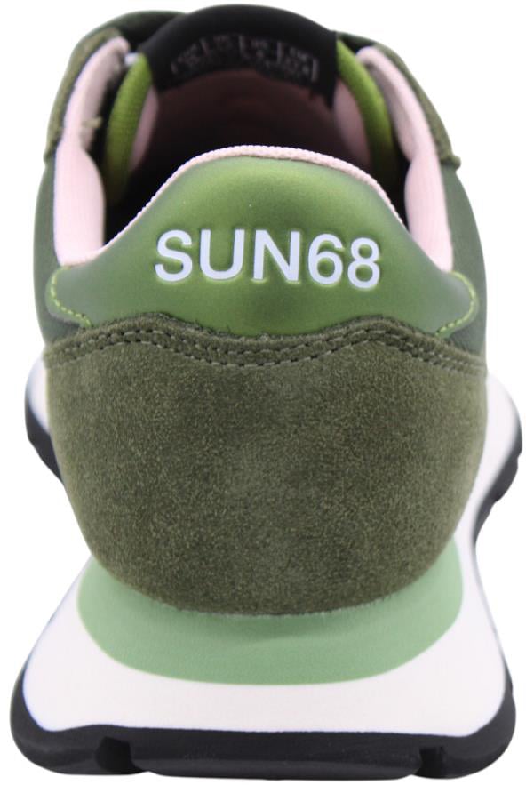 SUN68 Sneaker Green Groen