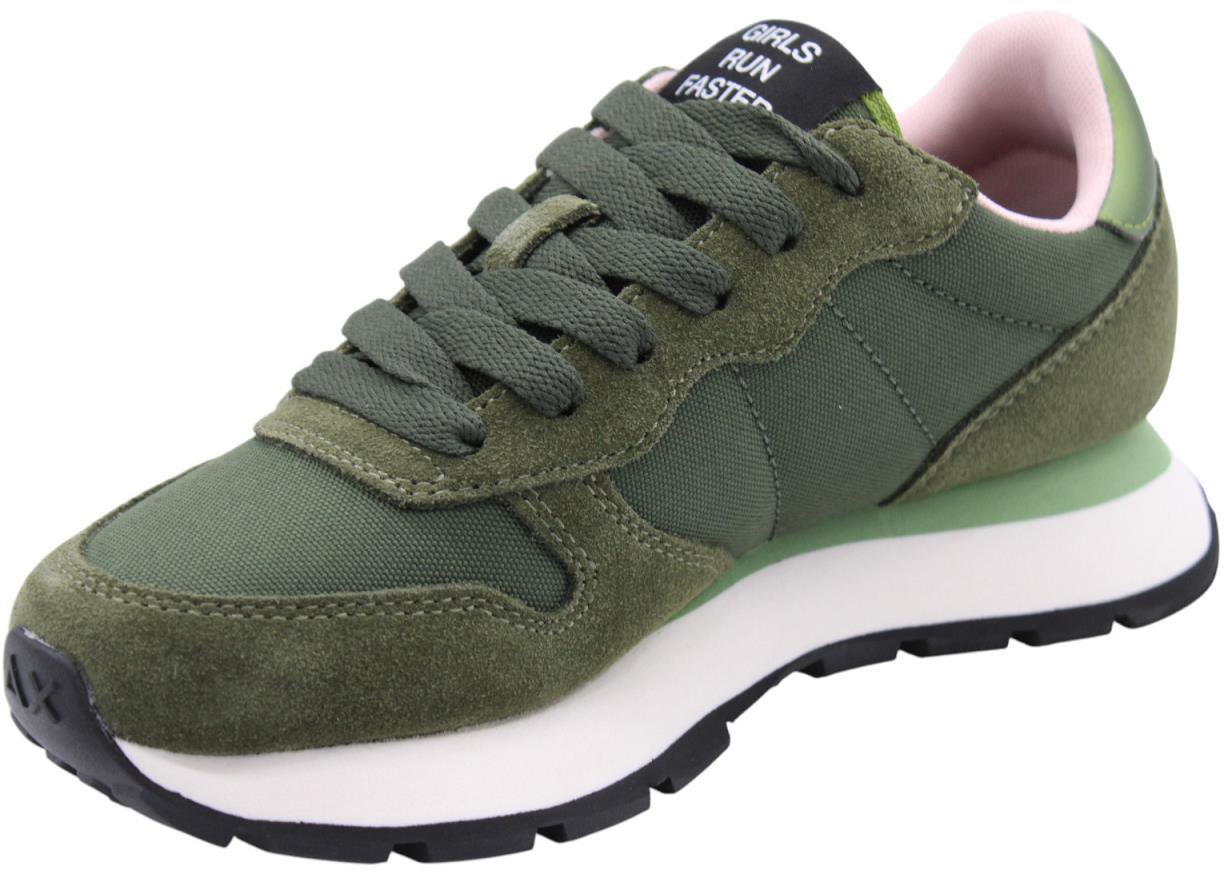 SUN68 Sneaker Green Groen