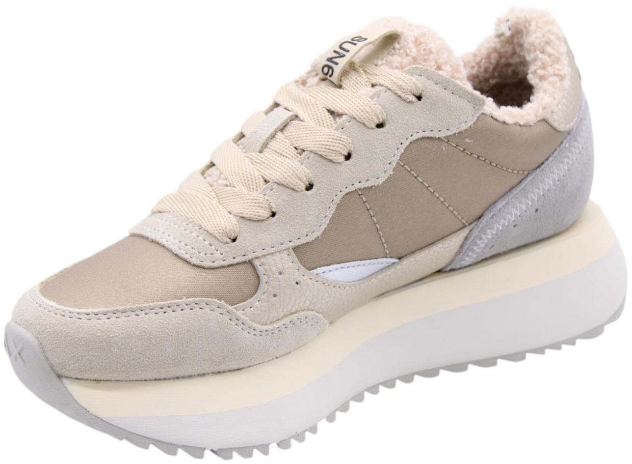 SUN68 Sneaker Beige Beige