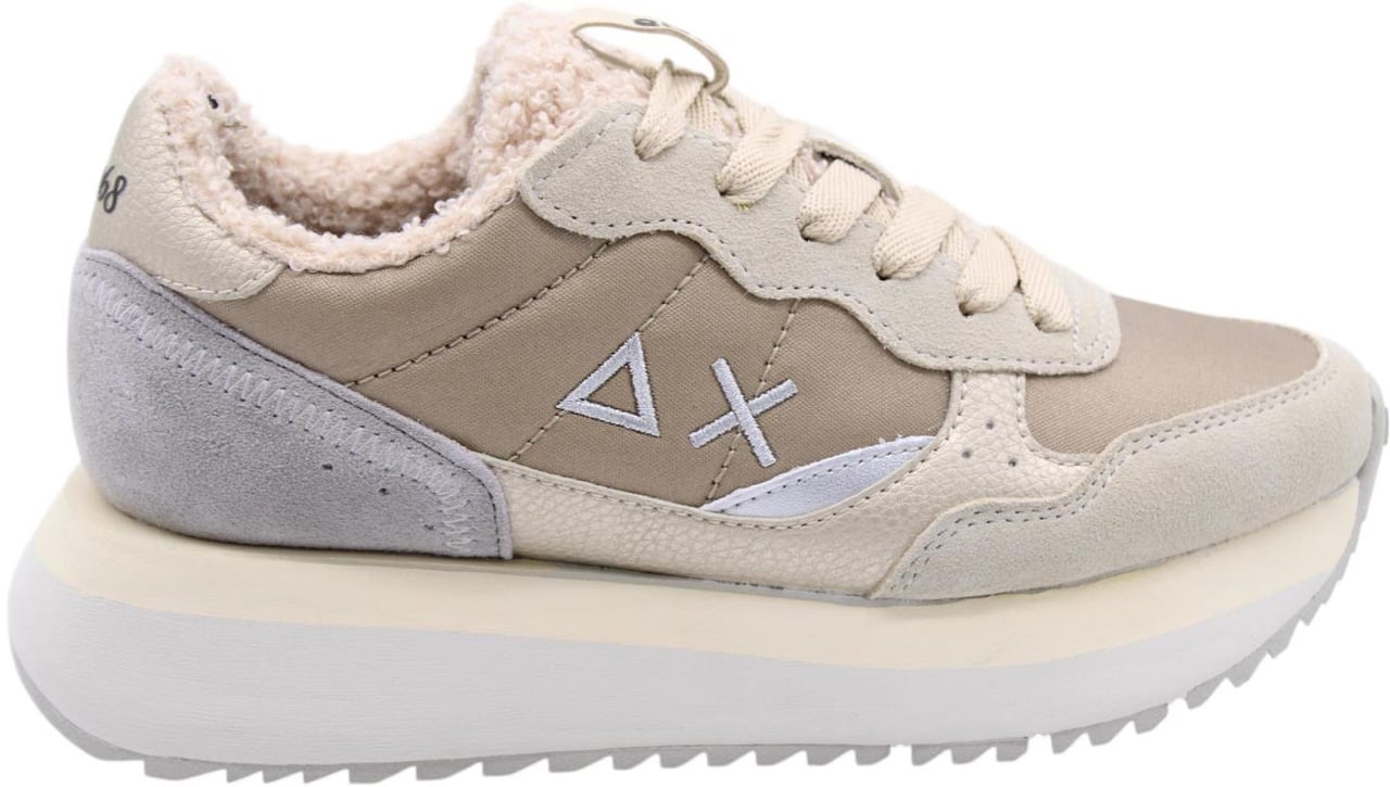 SUN68 Sneaker Beige Beige