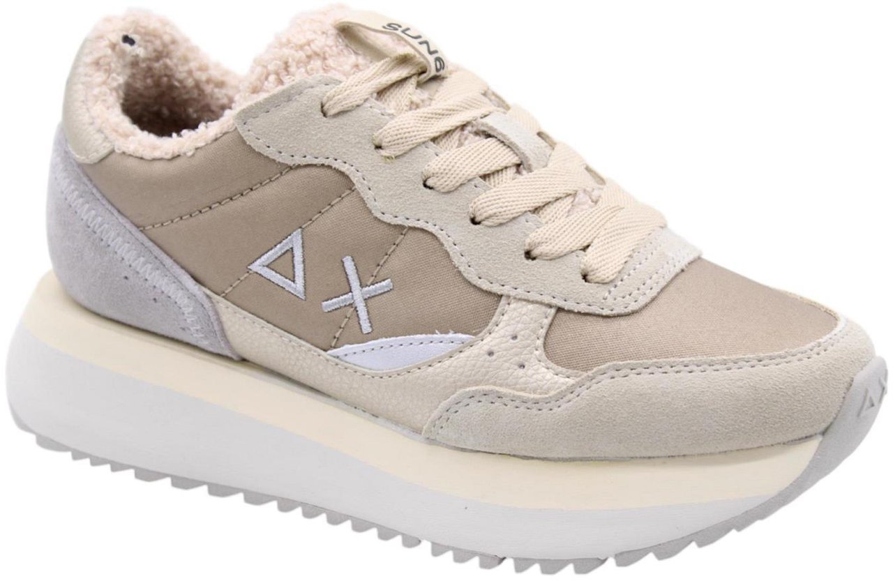 SUN68 Sneaker Beige Beige