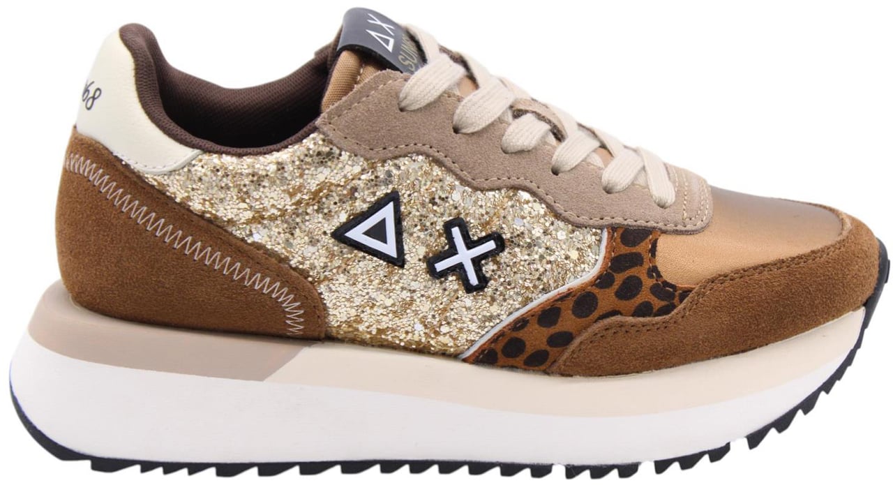 SUN68 Sneaker Brown Bruin