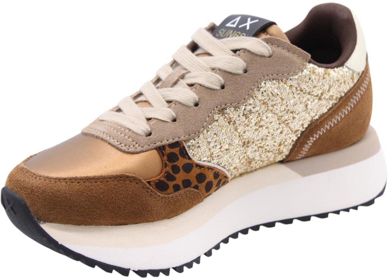 SUN68 Sneaker Brown Bruin