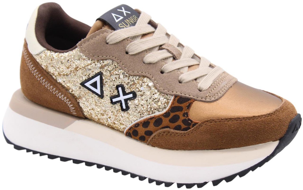 SUN68 Sneaker Brown Bruin