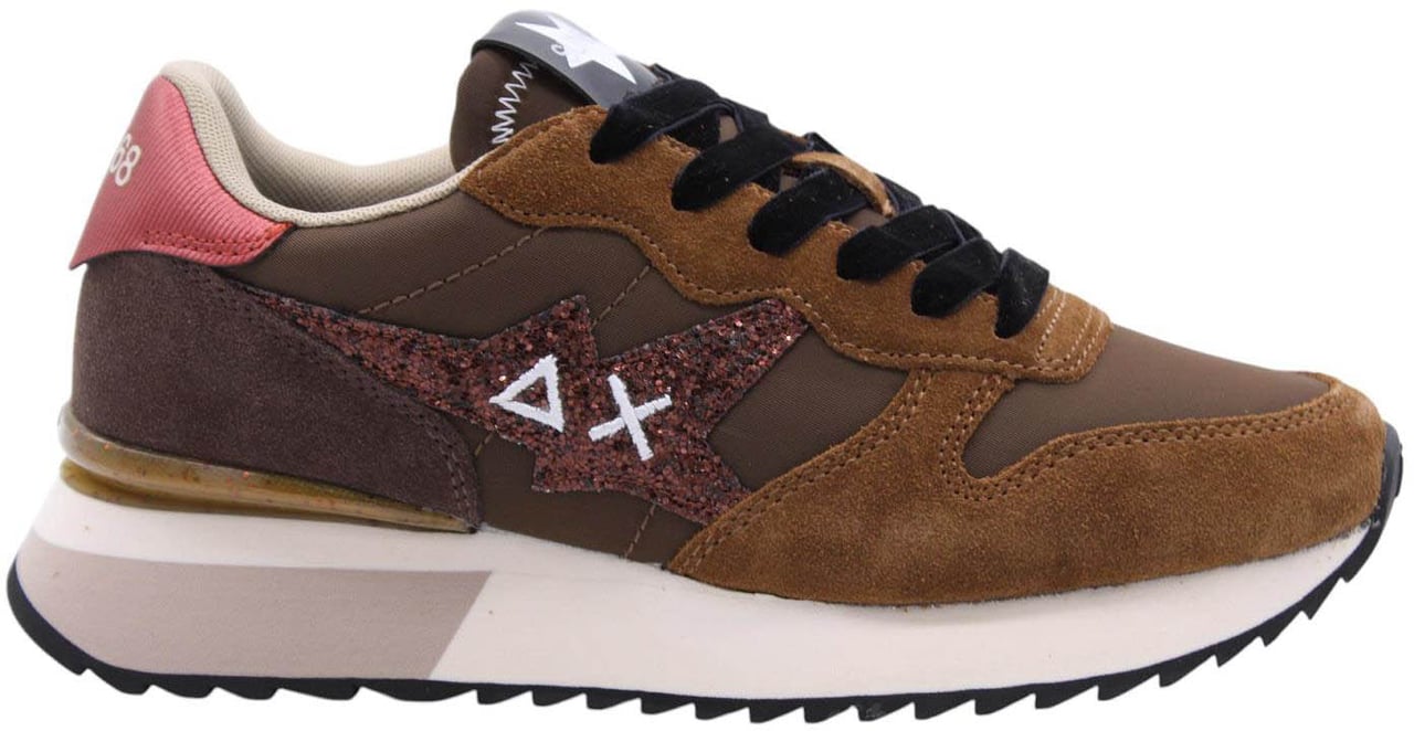 SUN68 Sneaker Brown Bruin
