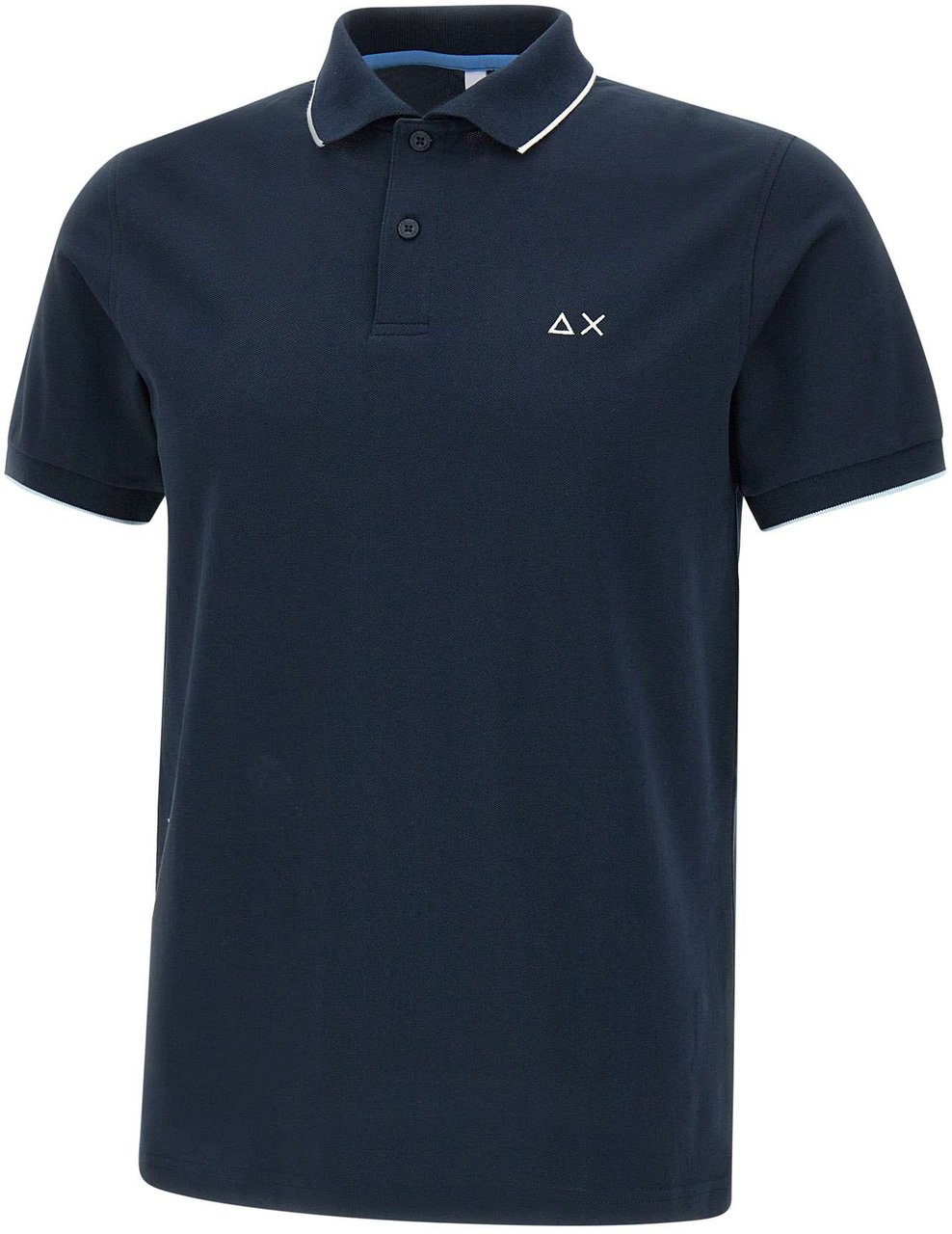 SUN68 T-Shirts And Polos Blue Blauw