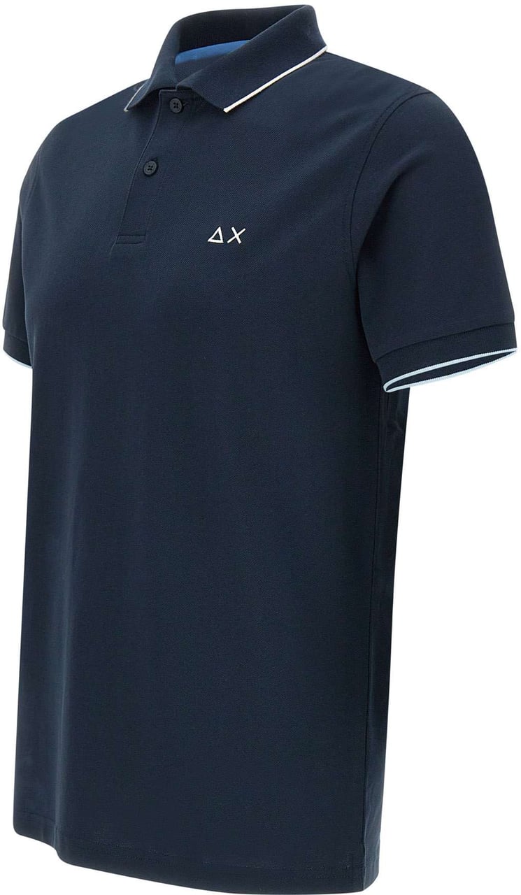 SUN68 T-Shirts And Polos Blue Blauw