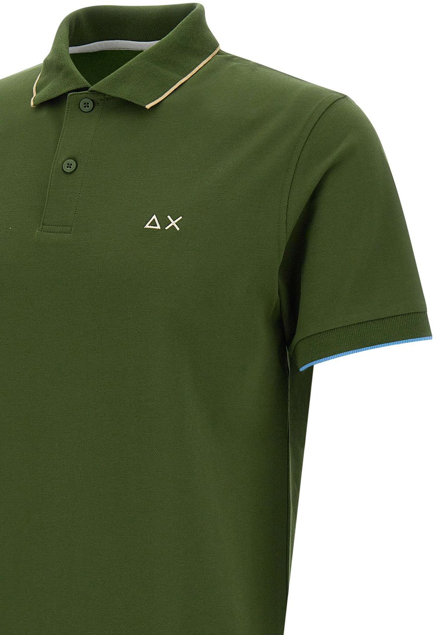 SUN68 T-Shirts And Polos Green Donkergroen