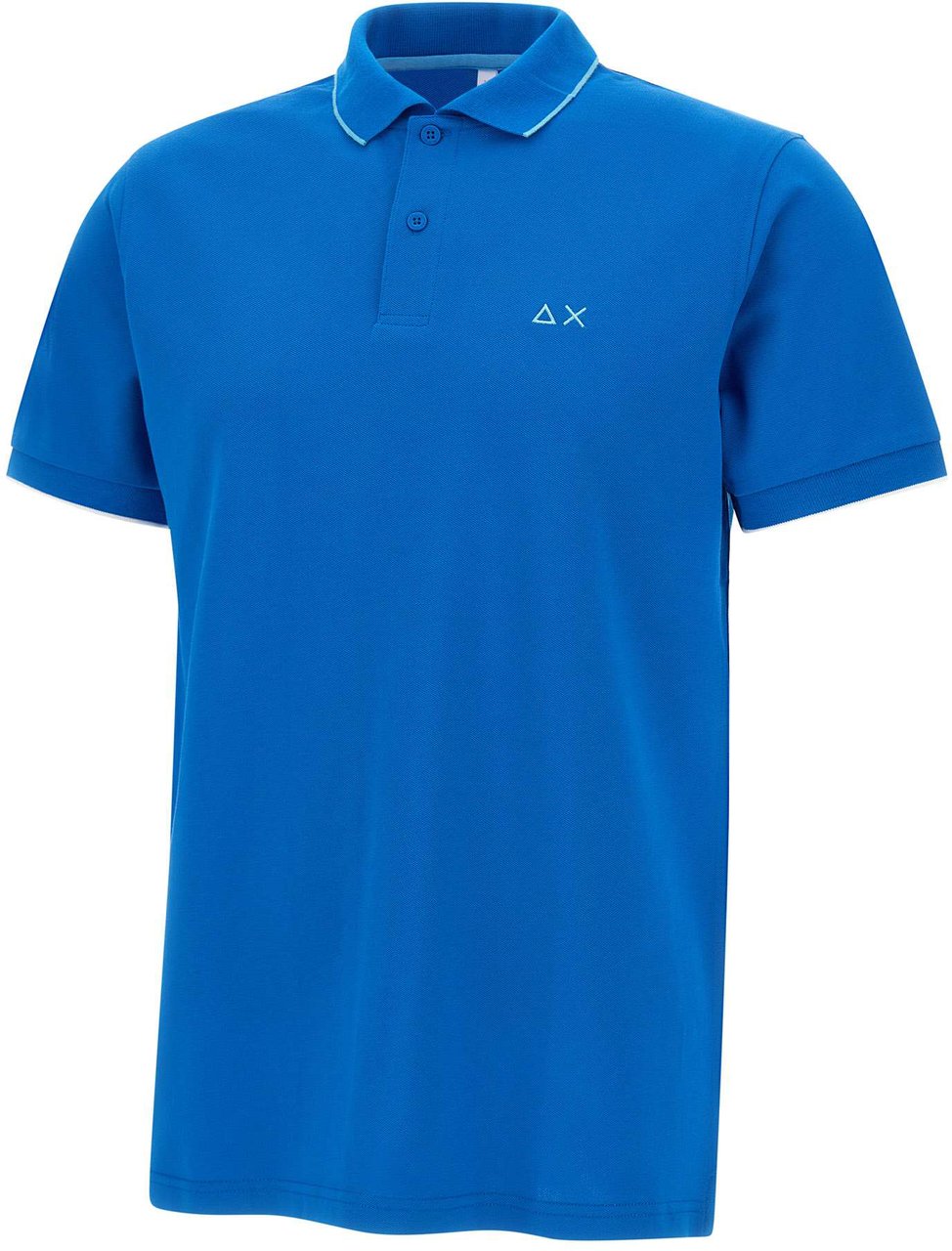 SUN68 T-Shirts And Polos Blue Blauw
