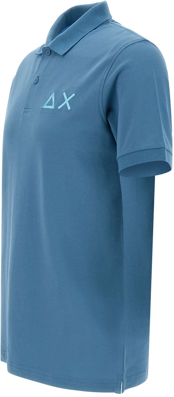 SUN68 T-Shirts And Polos Blue Blauw