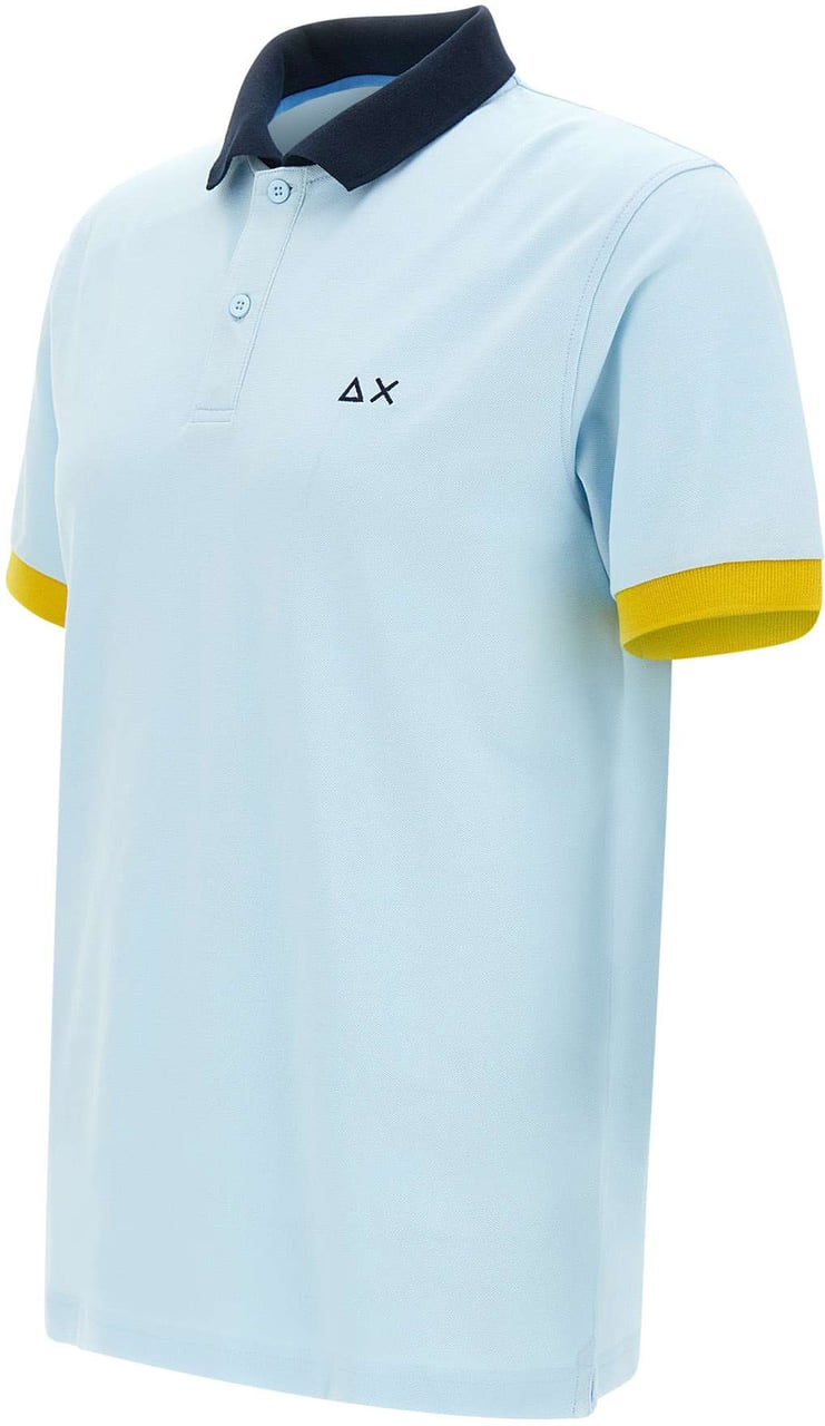 SUN68 T-Shirts And Polos Blue Blauw